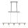 Brilliant - Lampa wisząca LED na linkach LEA 5xE14/4W/230V