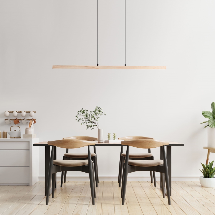 Brilliant - Lampa wisząca na lince ARION LED/22W/230V sosna