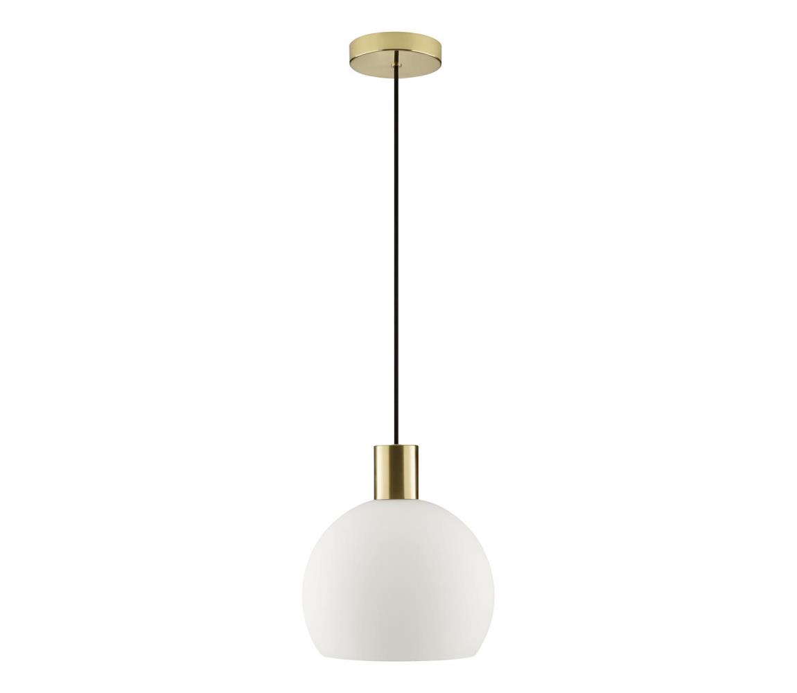 Brilliant - Lampa wisząca na lince CONY 1xE27/20W/230V śr. 25 cm mosiądz