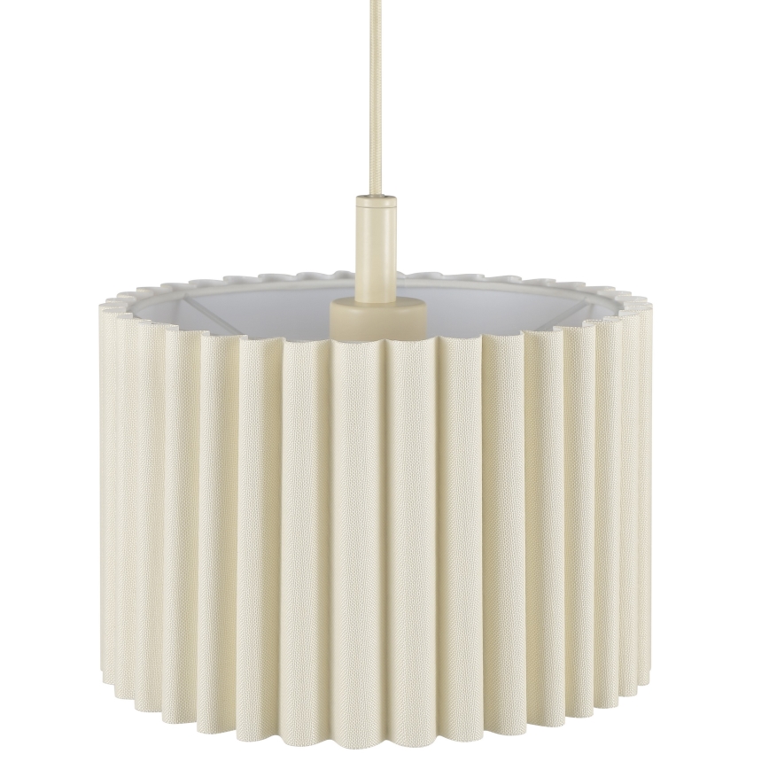 Brilliant - Lampa wisząca na lince VELIN 3xE27/20W/230V kremowa