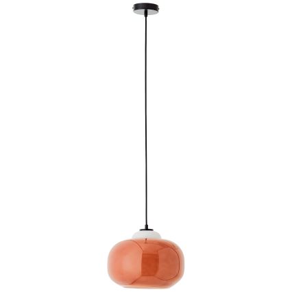Brilliant - Lampa wisząca na przewodzie BLOP 1xE27/60W/230V pomarańczowa