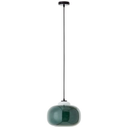 Brilliant - Lampa wisząca na przewodzie BLOP 1xE27/60W/230V zielona