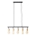 Brilliant - Lampa wisząca na przewodzie TIFFANY 5xE27/28W/230V czarna/bambus