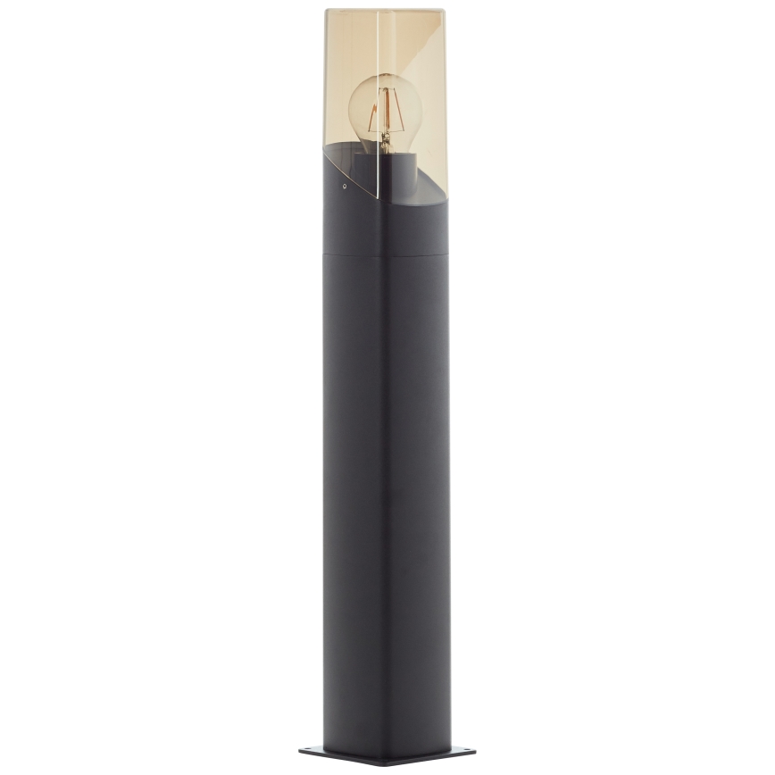 Brilliant - Lampa zewnętrzna MINOU 1xE27/10W/230V 60 cm IP44 czarna/dym