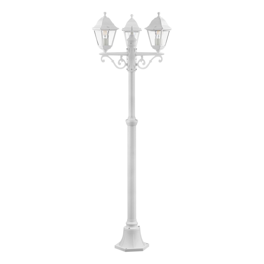Brilliant - Lampa zewnętrzna NISSIE 3xE27/60W/230V IP44 biała