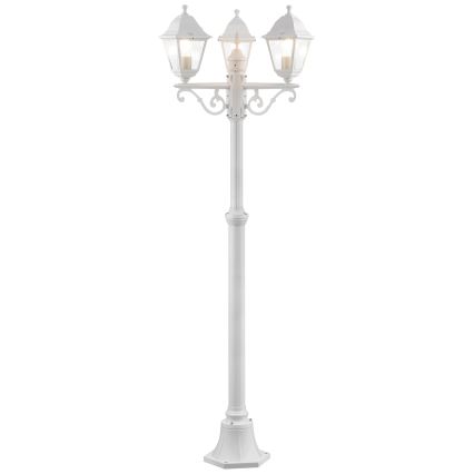 Brilliant - Lampa zewnętrzna NISSIE 3xE27/60W/230V IP44 biała