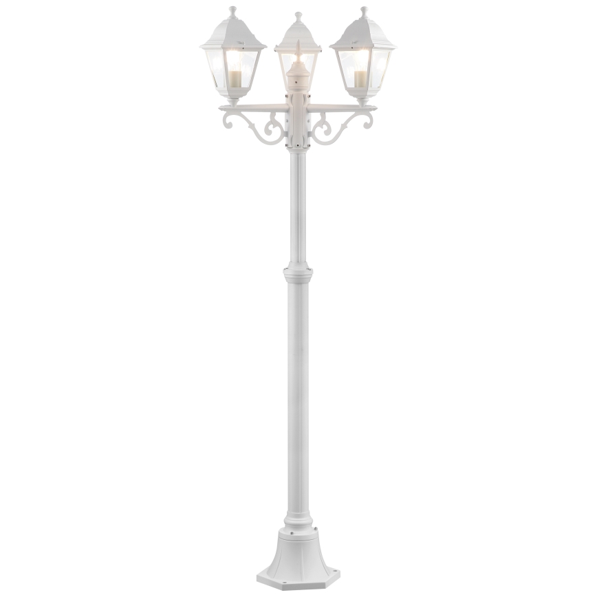 Brilliant - Lampa zewnętrzna NISSIE 3xE27/60W/230V IP44 biała