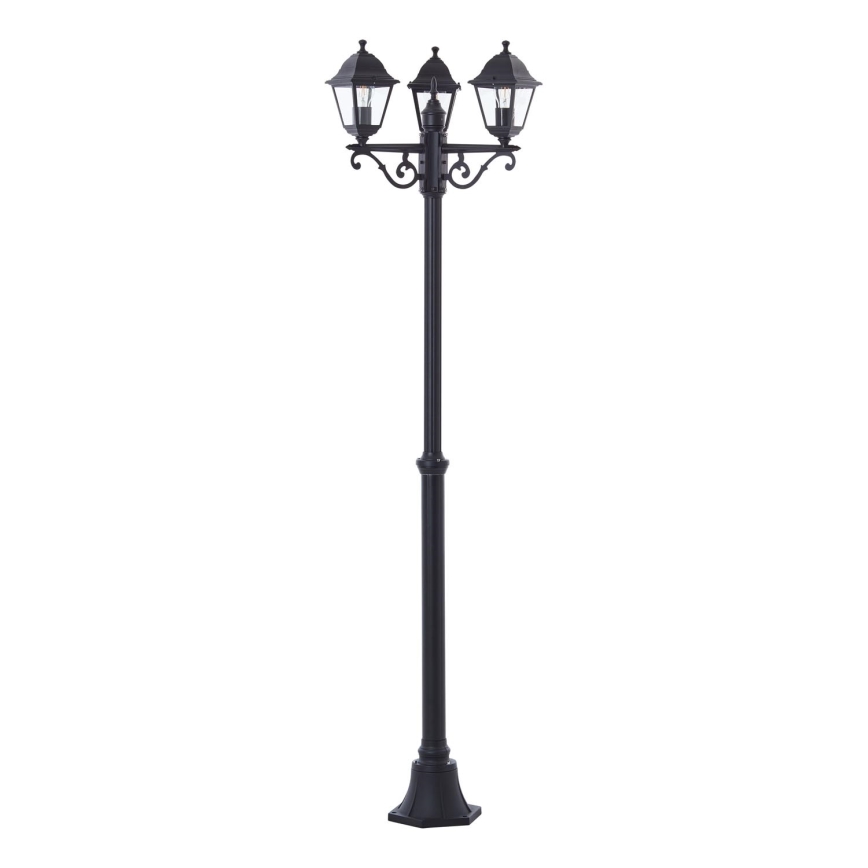 Brilliant - Lampa zewnętrzna NISSIE 3xE27/60W/230V IP44 czarna