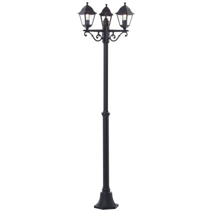 Brilliant - Lampa zewnętrzna NISSIE 3xE27/60W/230V IP44 czarna
