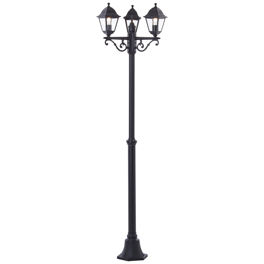 Brilliant - Lampa zewnętrzna NISSIE 3xE27/60W/230V IP44 czarna