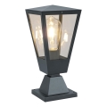 Brilliant - Lampa zewnętrzna WESTDLIFF 1xE27/20W/230V 30,7 cm IP44 antracyt