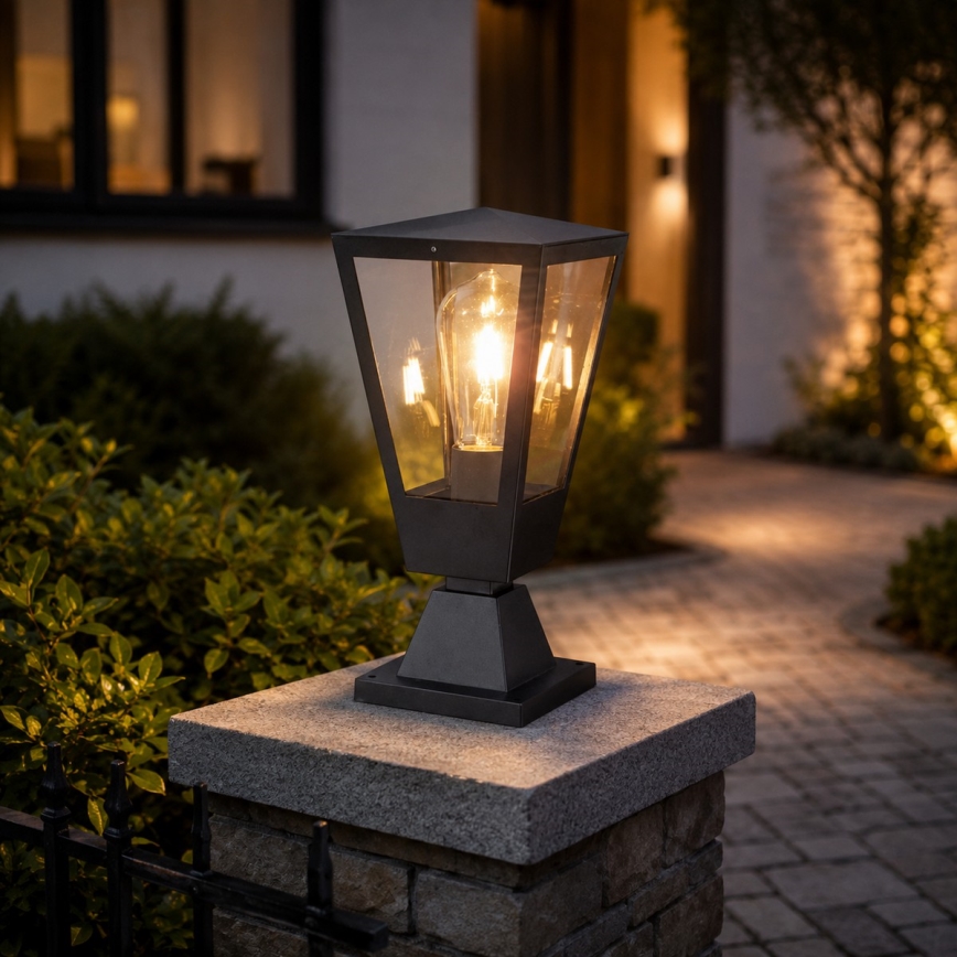 Brilliant - Lampa zewnętrzna WESTDLIFF 1xE27/20W/230V 30,7 cm IP44 antracyt
