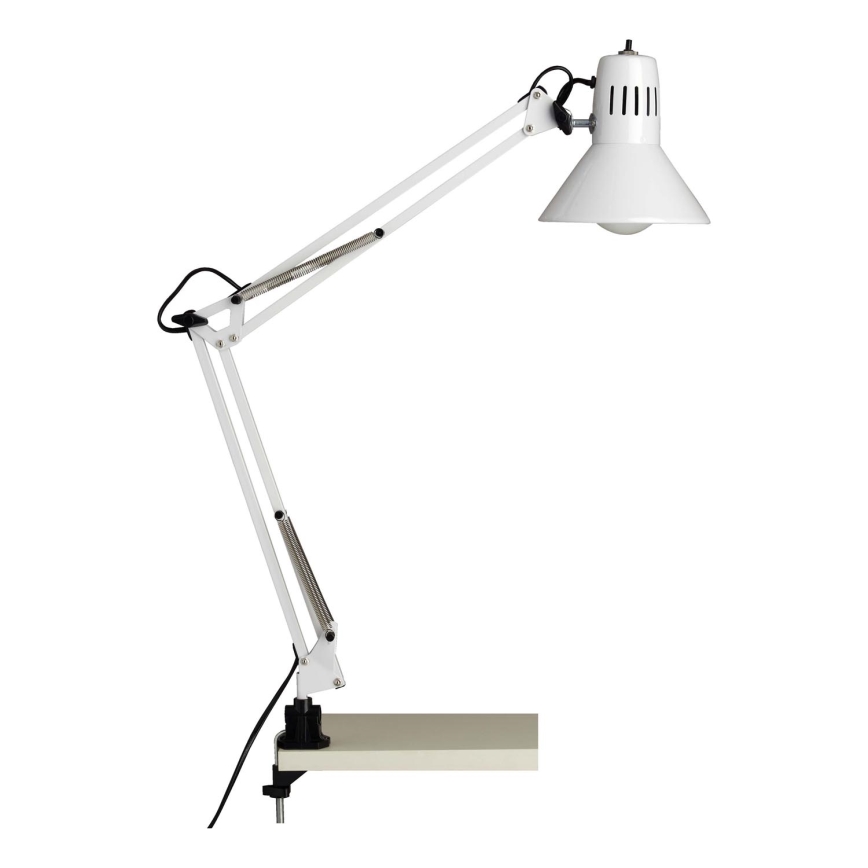 Brilliant - Lampka biurkowa z klipsem HOBBY 1xE27/40W/230V biała