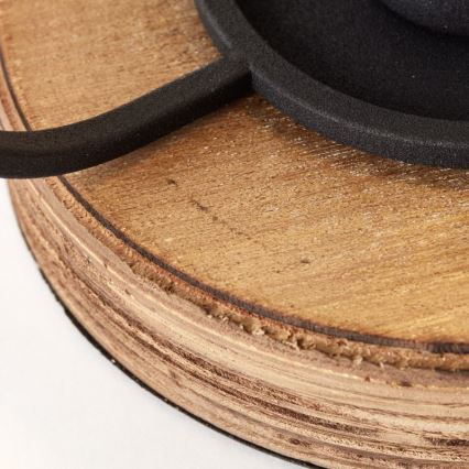 Brilliant - Lampka stołowa TOSH 1xE27/40W/230V topola