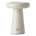 Brilliant - LED dotykowa lampa stołowa z regulacją jasności MUFFIN LED/3W/5V USB 2600 mAh IP44 kremowa