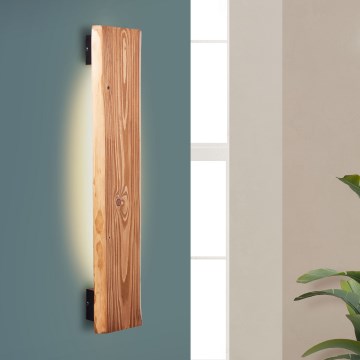 Brilliant - LED Kinkiet FEINGOLD LED/8,5W/230V sosna - FSC certyfikowano