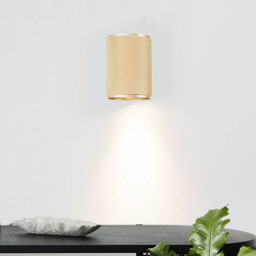 Brilliant - LED Kinkiet MARTY 1xGU10/5W/230V złoty