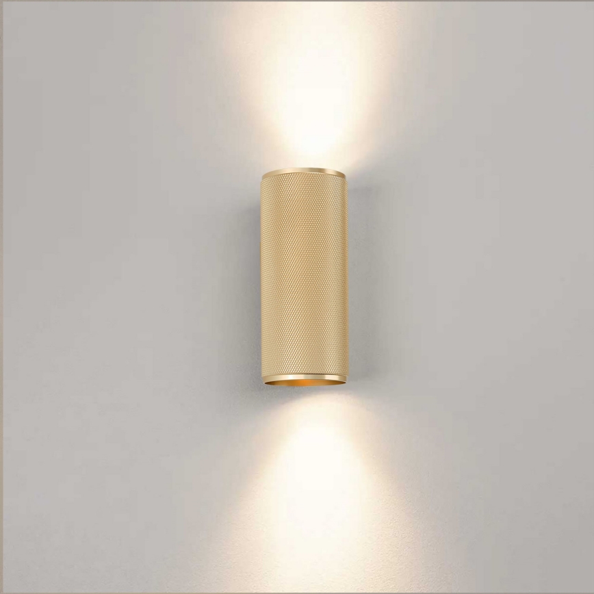 Brilliant - LED Kinkiet MARTY 2xGU10/5W/230V złoty