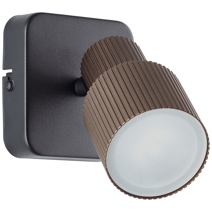 Brilliant - LED Kinkiet punktowy CADIZ 1xGU10/5W/230V brąz