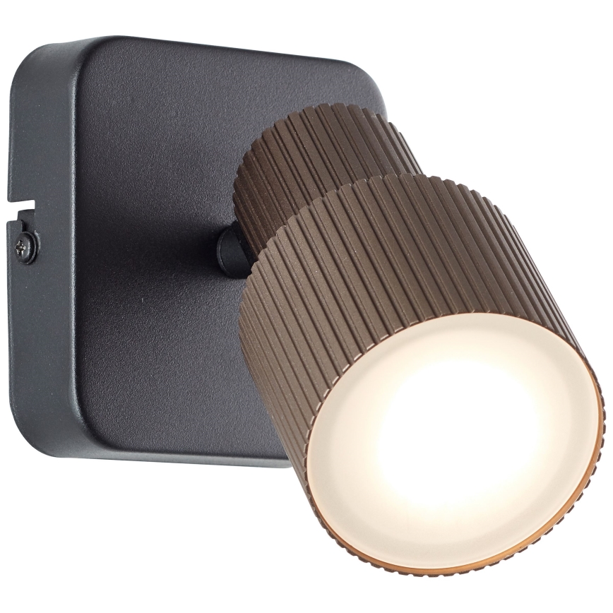 Brilliant - LED Kinkiet punktowy CADIZ 1xGU10/5W/230V brąz