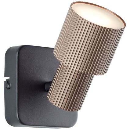 Brilliant - LED Kinkiet punktowy CADIZ 1xGU10/5W/230V brąz