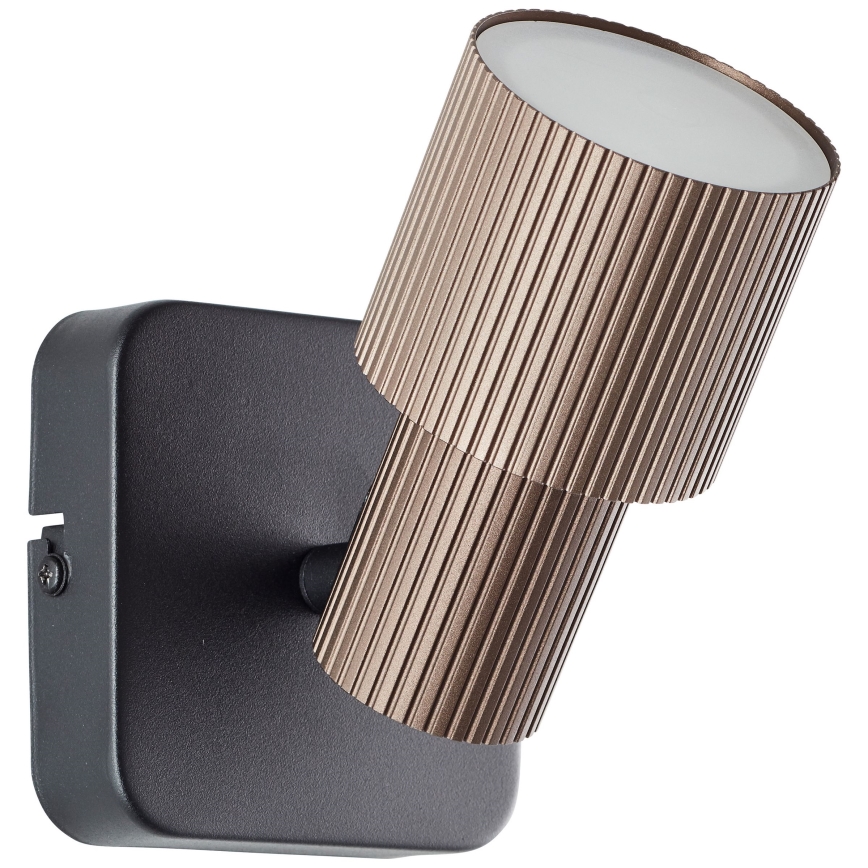 Brilliant - LED Kinkiet punktowy CADIZ 1xGU10/5W/230V brąz