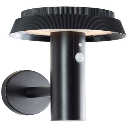 Brilliant - LED Kinkiet solarny z czujnikiem ALVERO LED/4W/3,7V 2000 mAh IP44