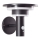 Brilliant - LED Kinkiet solarny z czujnikiem GARVINA LED/3W/3,7V IP44 czarny