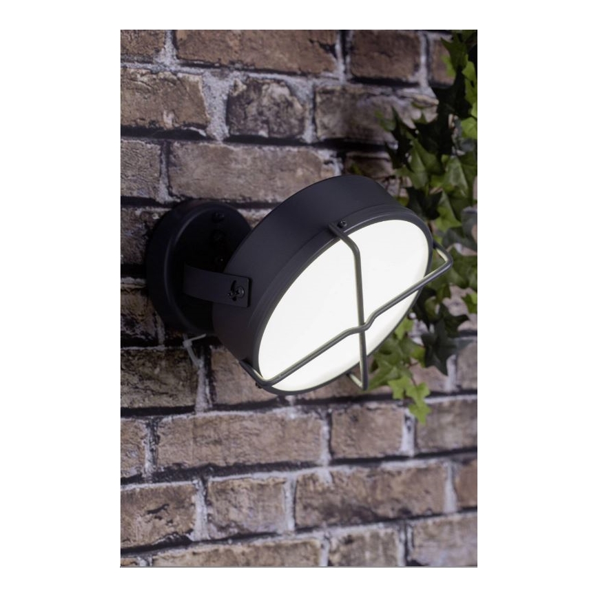Brilliant - LED Kinkiet zewnętrzny NYX LED/10W/230V IP44 antracyt