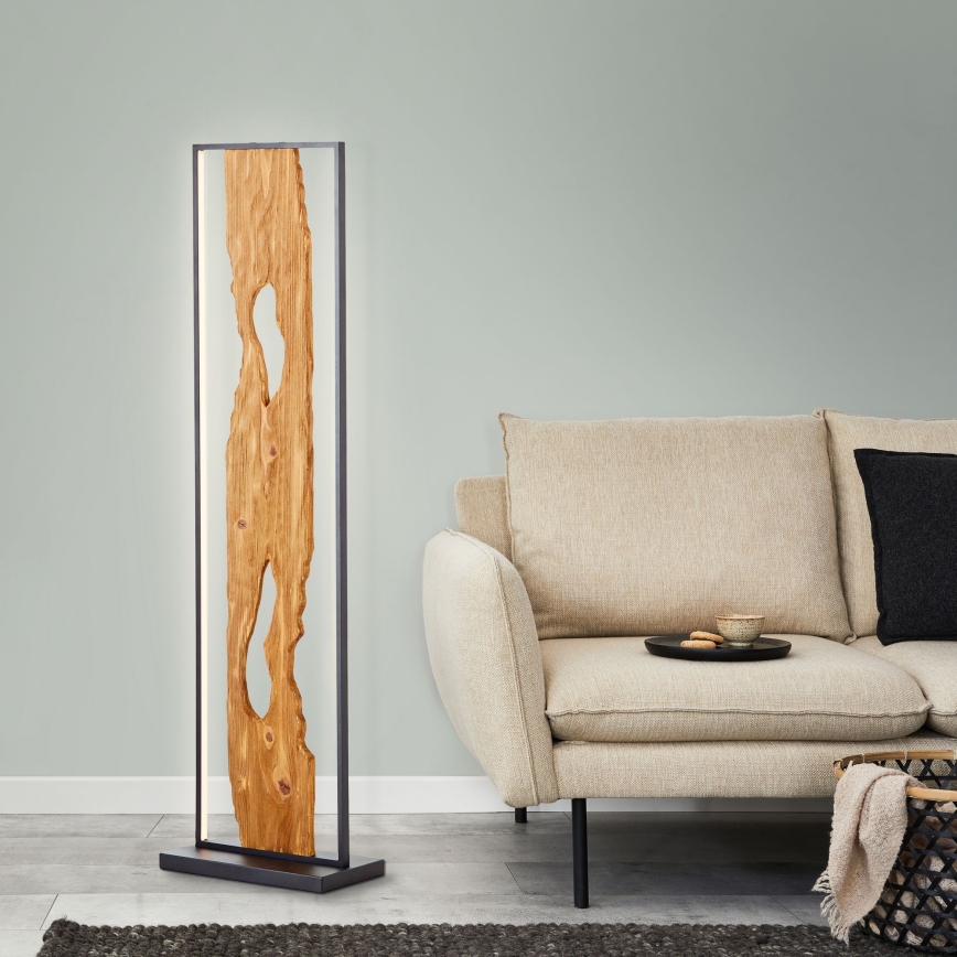 Brilliant - LED Lampa podłogowa CHAUMONT LED/20W/230V sosna - FSC certyfikowano