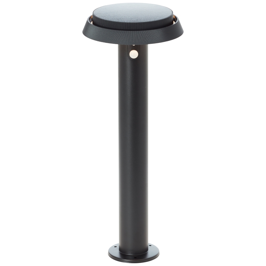 Brilliant - LED Lampa solarna z czujnikiem ALVERO LED/4W/3,7V 50 cm IP44 czarny
