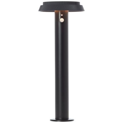 Brilliant - LED Lampa solarna z czujnikiem ALVERO LED/4W/3,7V 50 cm IP44 czarny