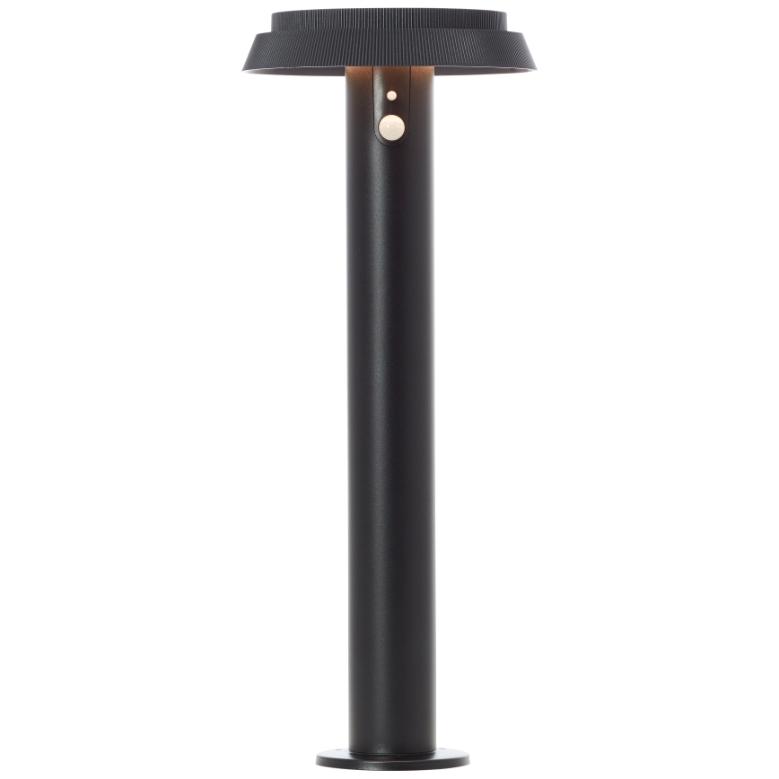 Brilliant - LED Lampa solarna z czujnikiem ALVERO LED/4W/3,7V 50 cm IP44 czarny