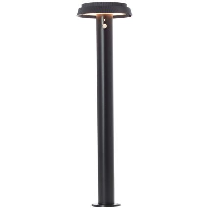 Brilliant - LED Lampa solarna z czujnikiem ALVERO LED/4W/3,7V 70 cm IP44 czarny