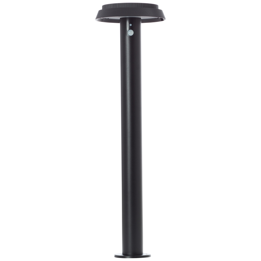 Brilliant - LED Lampa solarna z czujnikiem ALVERO LED/4W/3,7V 70 cm IP44 czarny