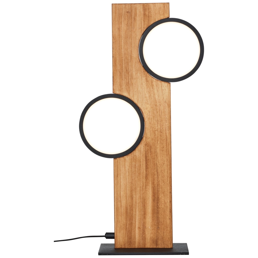 Brilliant - LED Lampa stołowa CHEESY LED/12W/230V sosna - FSC certyfikowano
