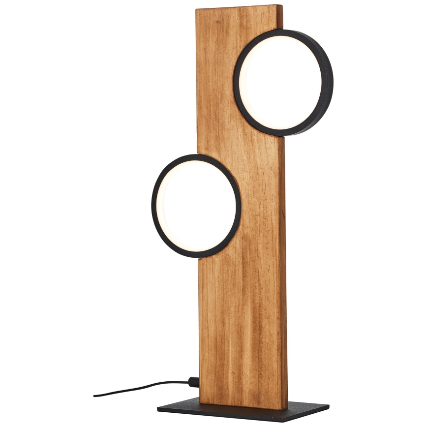 Brilliant - LED Lampa stołowa CHEESY LED/12W/230V sosna - FSC certyfikowano