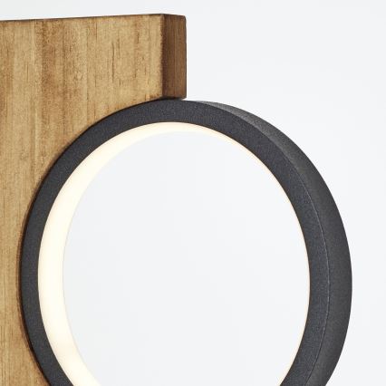 Brilliant - LED Lampa stołowa CHEESY LED/12W/230V sosna - FSC certyfikowano