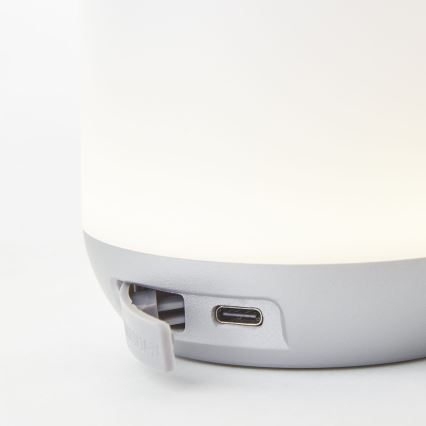 Brilliant - LED Lampa stołowa ściemnialna zewnętrzna GEMMA LED/1,9W/5V IP44 biały