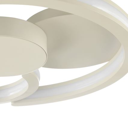 Brilliant - Lampa sufitowa LED REVOLA LED/33W/230V 3000/4000/6500K śr. 40 cm beżowa