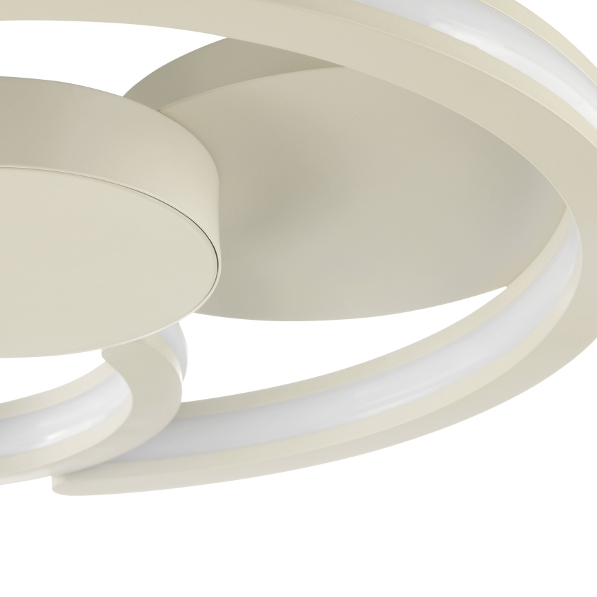 Brilliant - Lampa sufitowa LED REVOLA LED/33W/230V 3000/4000/6500K śr. 40 cm beżowa