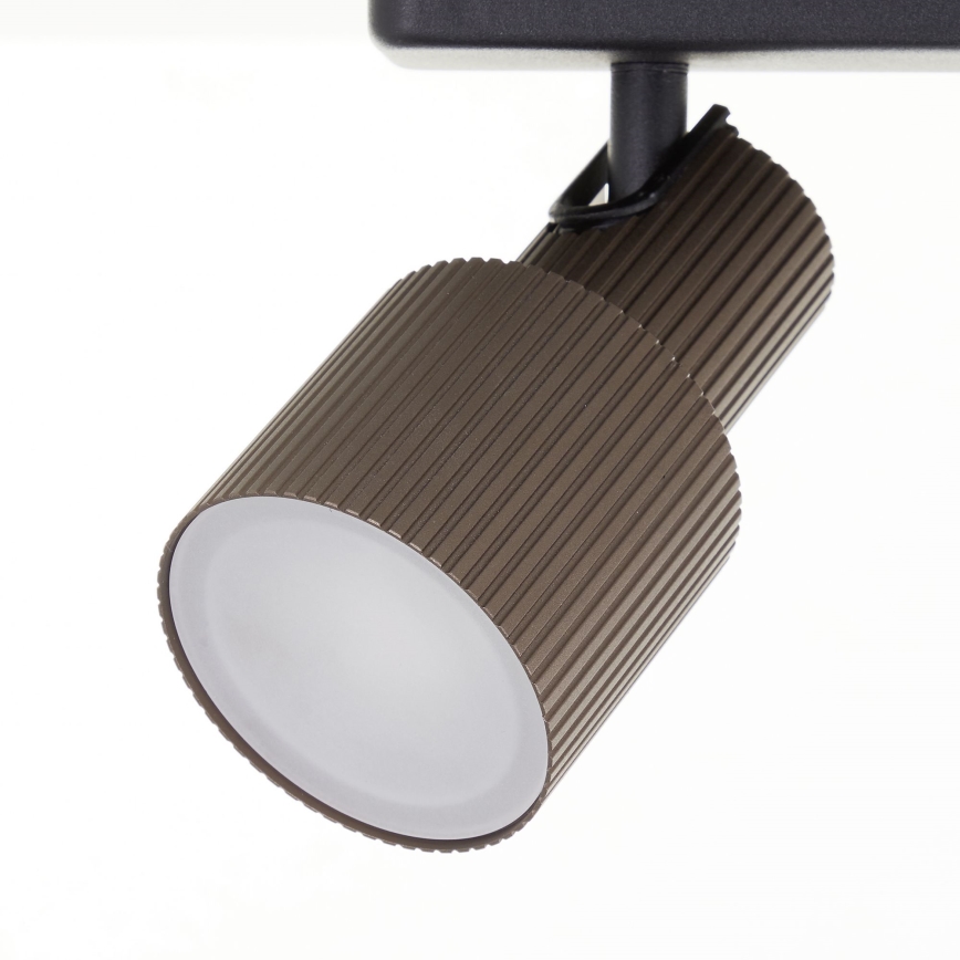 Brilliant - LED Oświetlenie punktowe CADIZ 3xGU10/5W/230V brąz