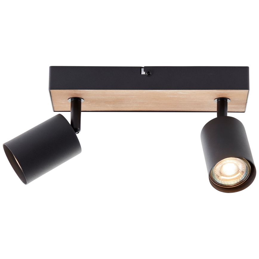 Brilliant - LED Oświetlenie punktowe JELLO 2xGU10/4,5W/230V sosna - FSC certyfikowano