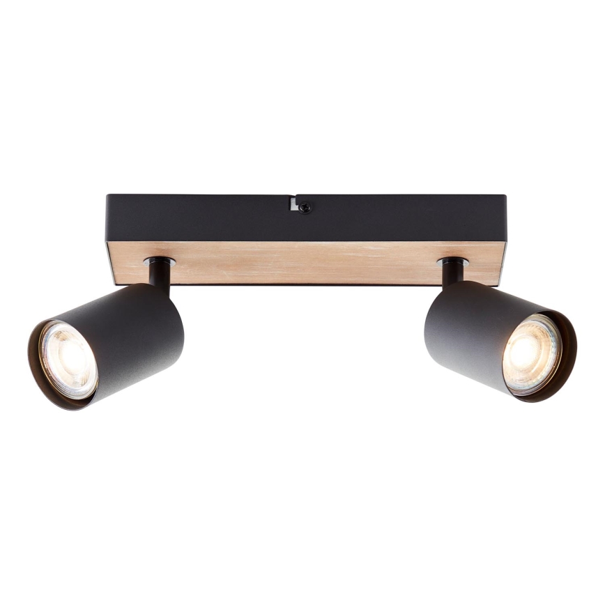 Brilliant - LED Oświetlenie punktowe JELLO 2xGU10/4,5W/230V sosna