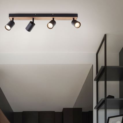 Brilliant - LED Oświetlenie punktowe JELLO 4xGU10/4,5W/230V sosna - FSC certyfikowano