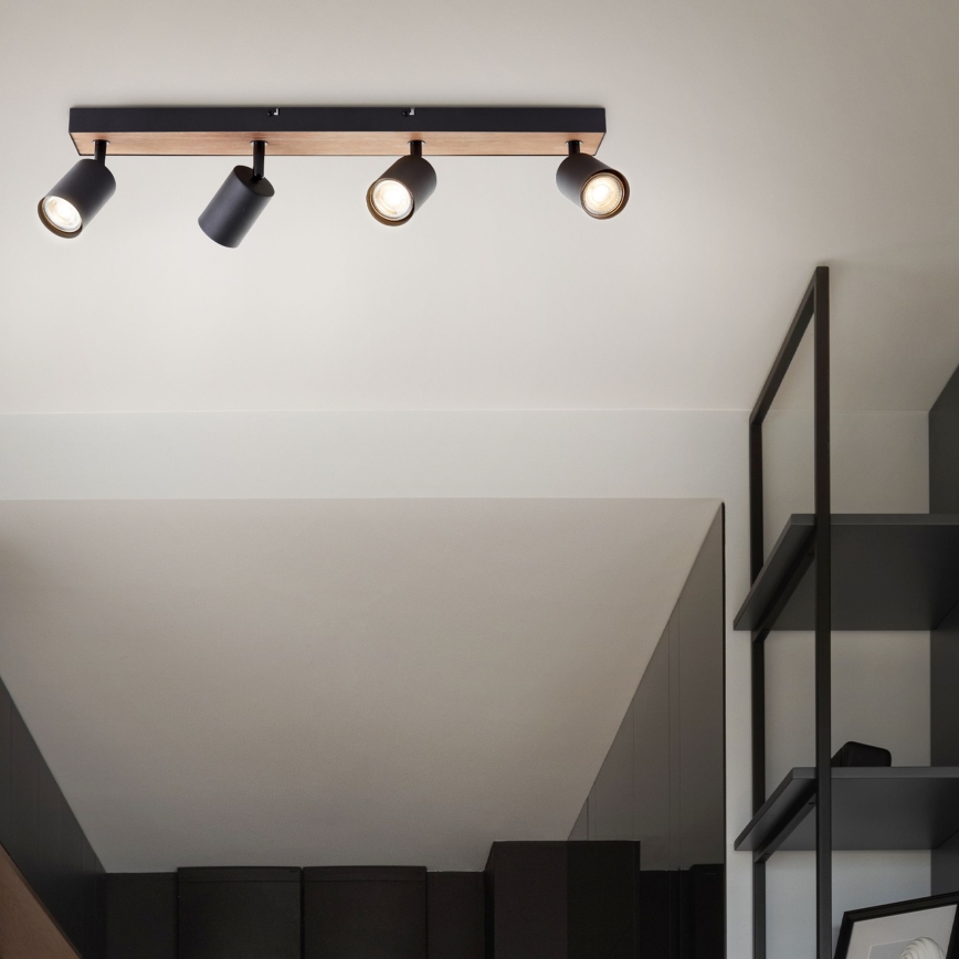 Brilliant - LED Oświetlenie punktowe JELLO 4xGU10/4,5W/230V sosna - FSC certyfikowano