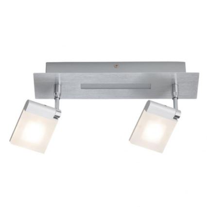 Brilliant - LED Oświetlenie punktowe PLAXICO 2xLED/6W/230V