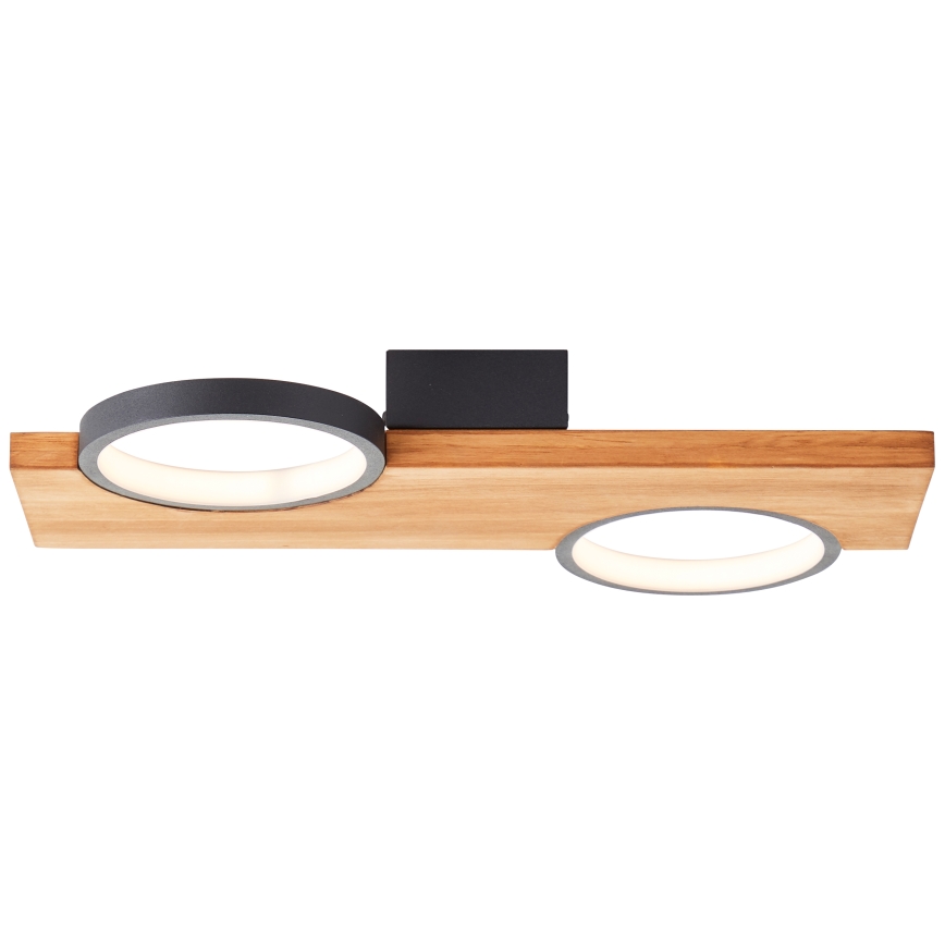 Brilliant - LED Plafon CHEESY LED/14W/230V sosna - FSC certyfikowano