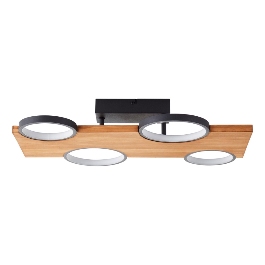 Brilliant - LED Plafon CHEESY LED/28W/230V sosna - FSC certyfikowano