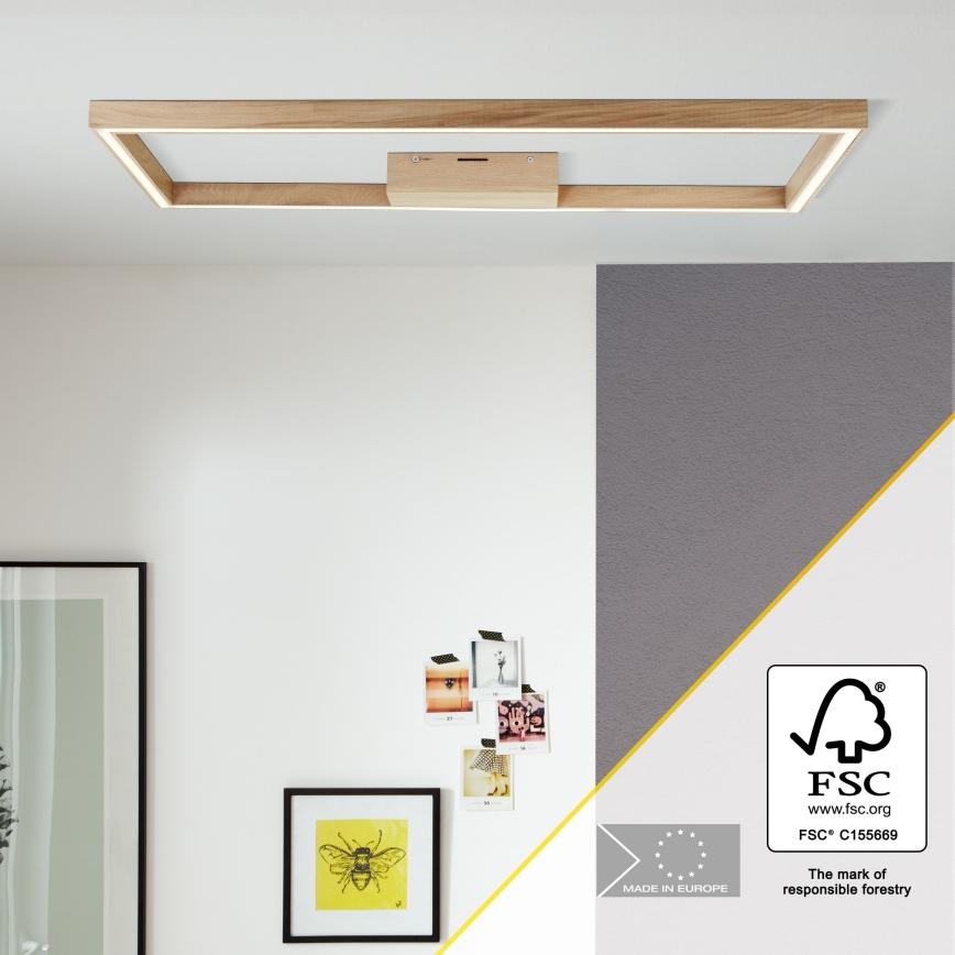 Brilliant - LED Plafon DELGROSSO LED/24W/230V 3000K dąb